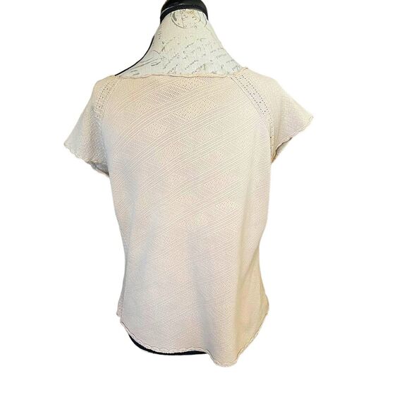 Kate Hill Womens Sweater Blouse Size Large Knit Minimalist Simple Clean Modern - Picture 2 of 12
